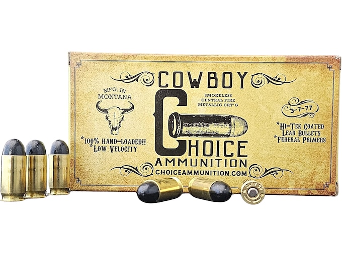 Choice Wild Bunch 45 ACP Ammo 230 Grain Round Nose Box of 50