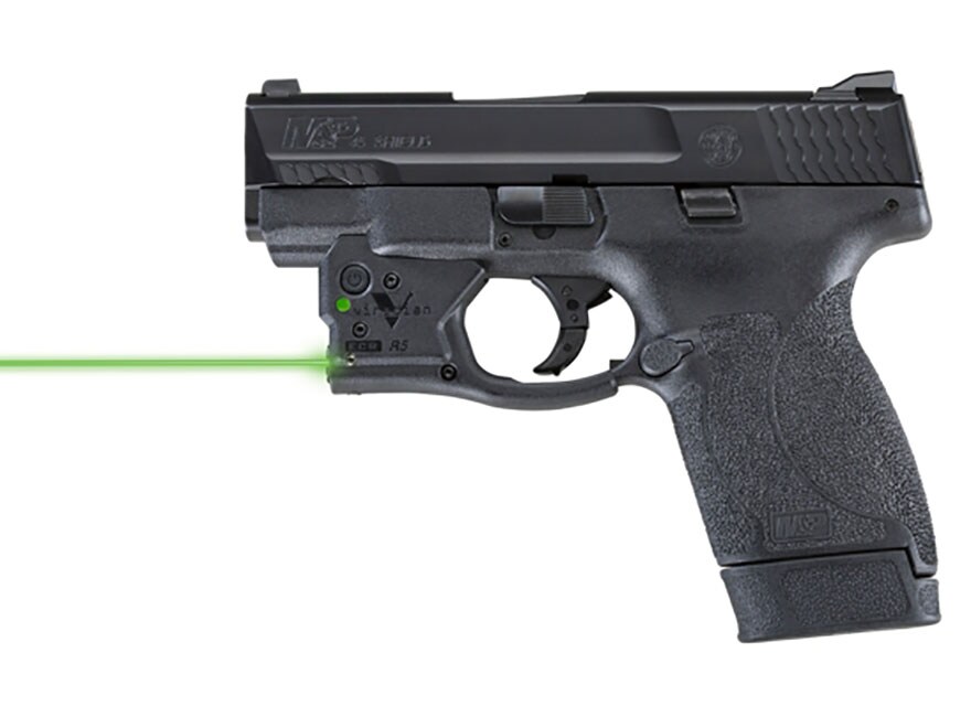 Viridian Reactor 5 Green Laser Sight S&W M&P Shield 45 Cal Polymer