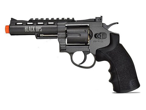 Black Ops Exterminator Revolver 4 Barrel Air Pistol 177 Cal BB Gun