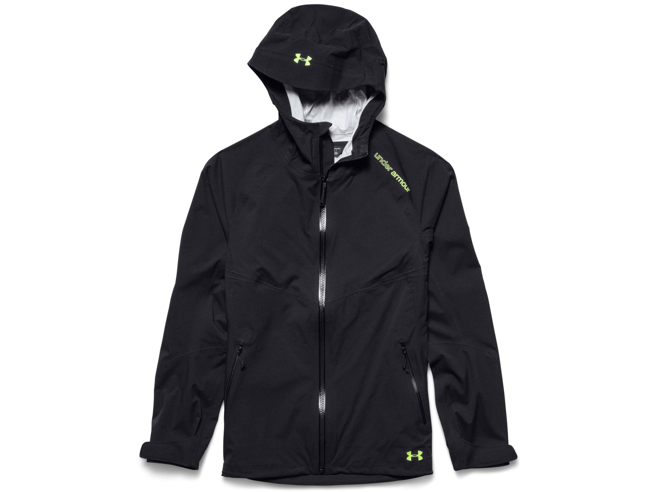 Under Armour Women's Armour Stretch Rain Jacket Nylon Black Medium