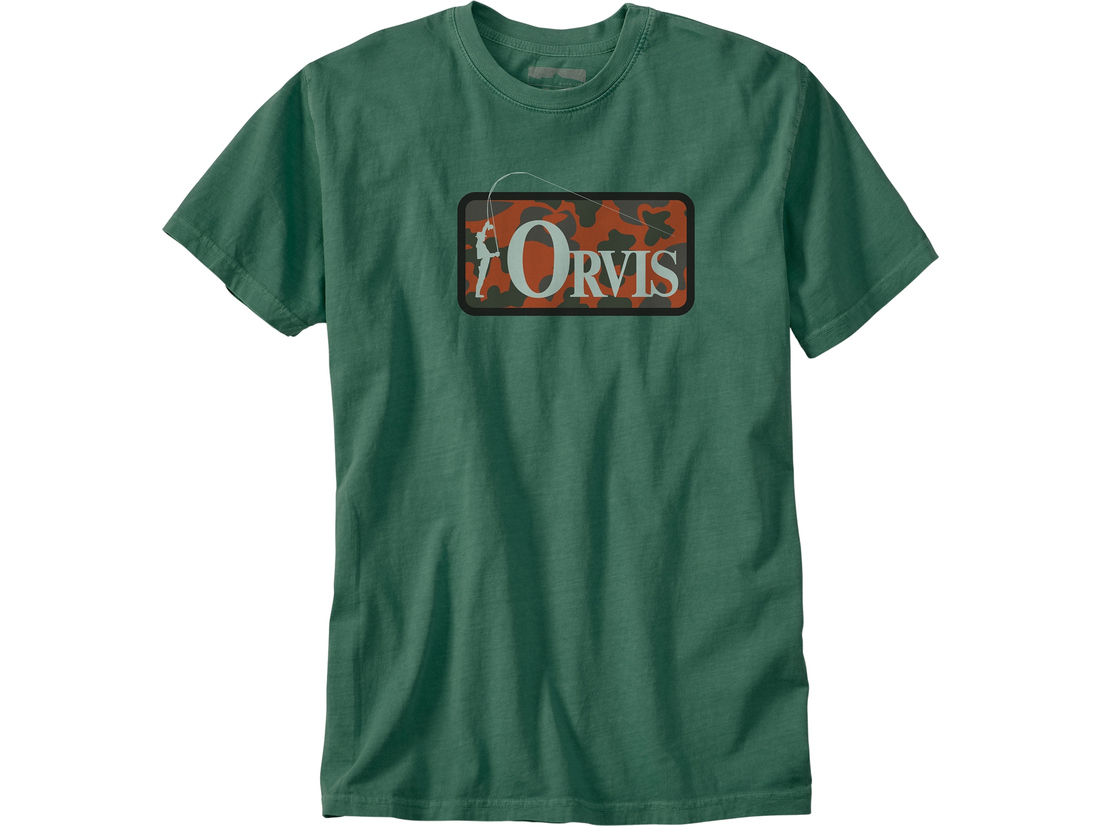Orvis Men's Bent Rod Badge T-Shirt Stone XL
