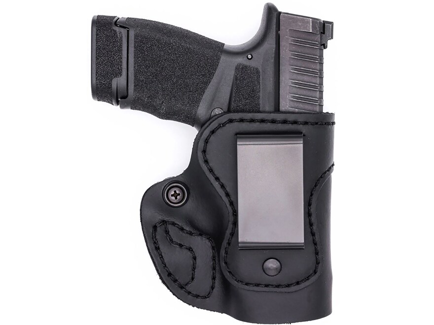 Rounded Smooth Ride IWB Holster Right Hand Springfield Hellcat Leather