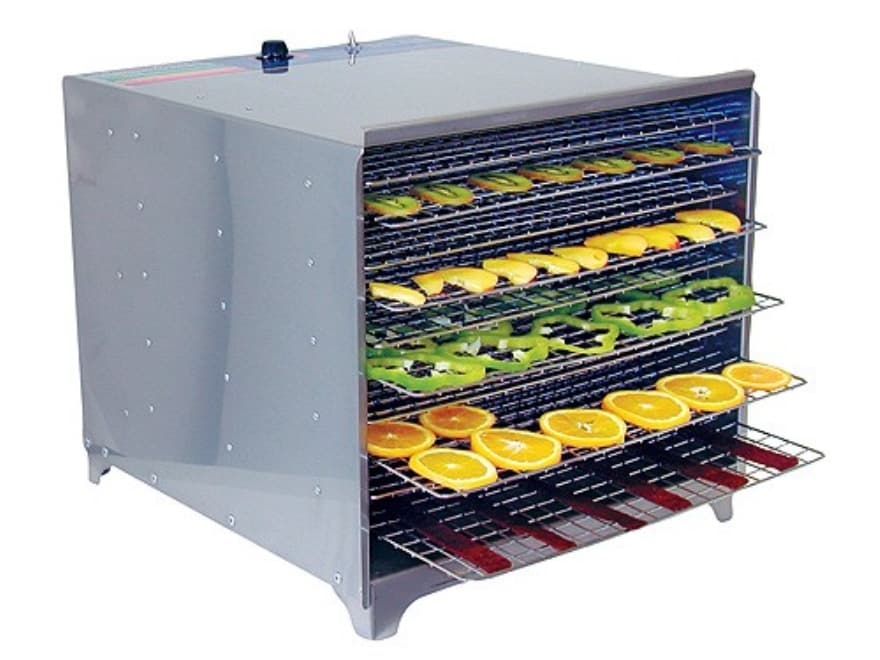 NEW LEM 778A Stainless Steel 10 Tray Dehydrator w/ timer
