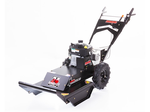 Path Cutter Machine Swisher Walk Behind Rough Cut Trail Cutter 24 11.5 HP Briggs