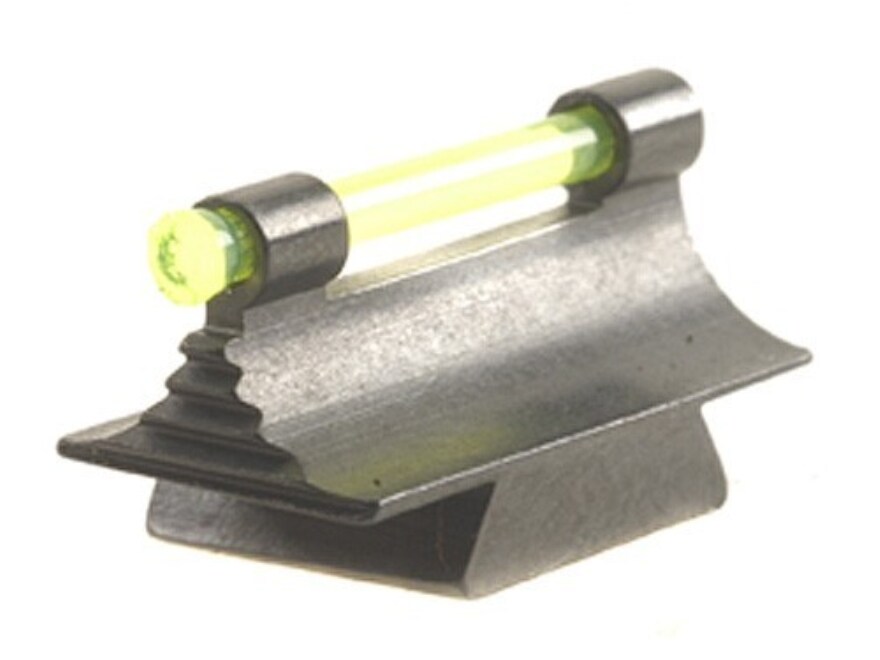 3/8" Dovetail Front Sight With Orange Fiber Optic – .500H X .531W, Fits Marlin & Winchester Rifles