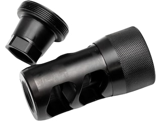 Area 419 Hellfire 2-Port Self Timing Muzzle Brake with Universal Thread Adapter