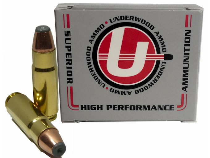 Underwood 458 Socom Ammo 300 Grain Jacketed Hollow Point Box of 20