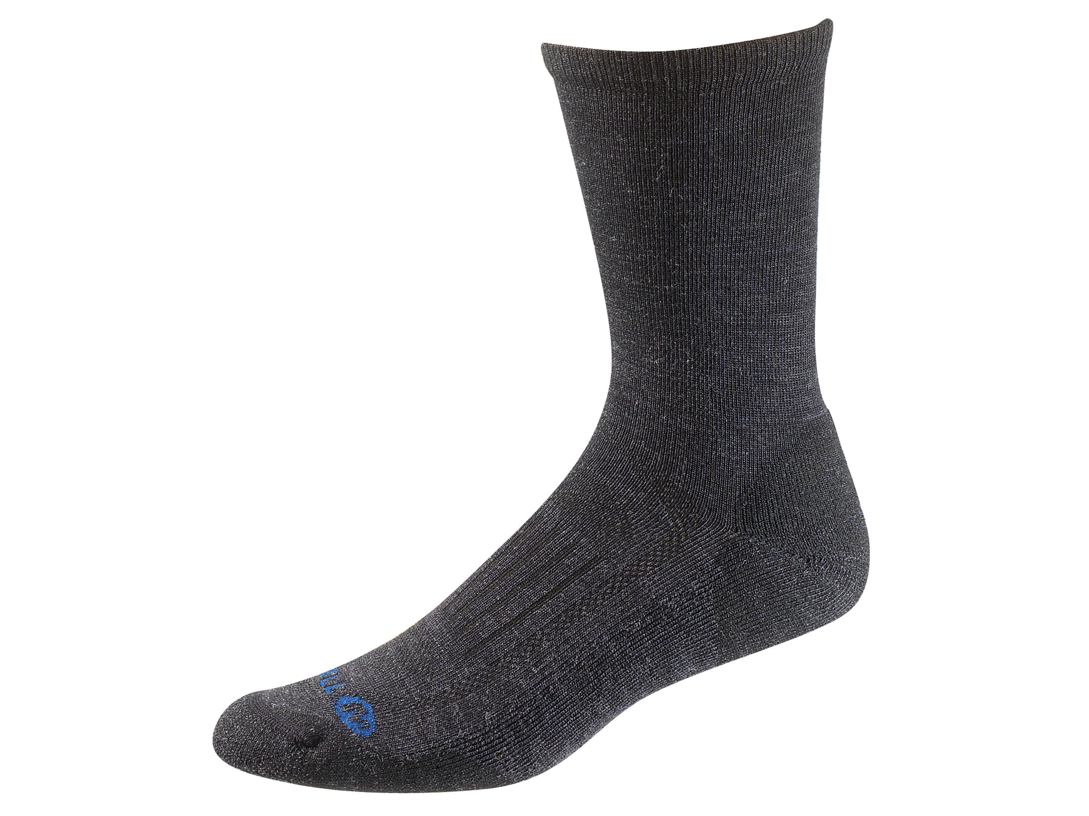 Merrell Men's Courant Solid Lightweight Hiking Crew Socks Merino