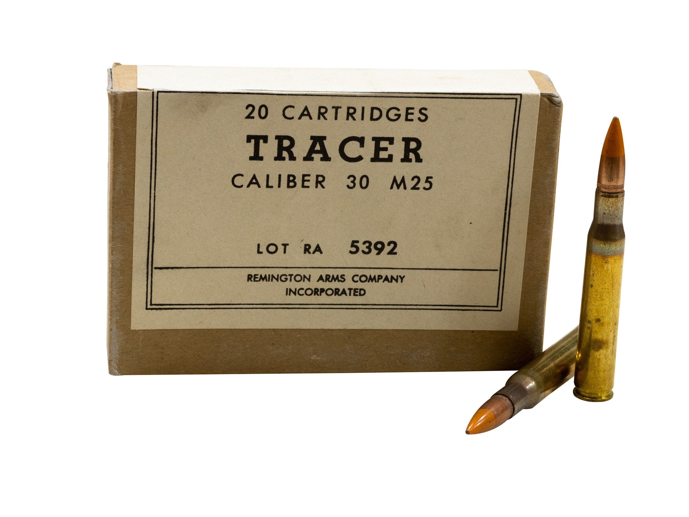 Military Surplus Tracer Ammo (Remington) 30-06 Springfield 144 Grain