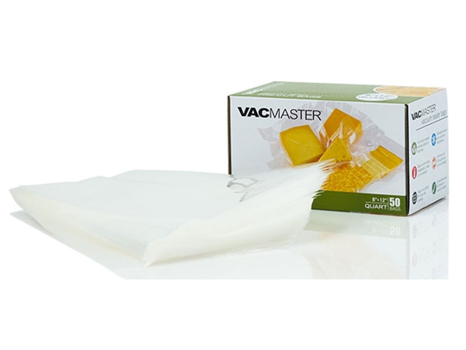 VacMaster 8" x 12" Quart Size Vacuum Sealer Bag Pack of 50