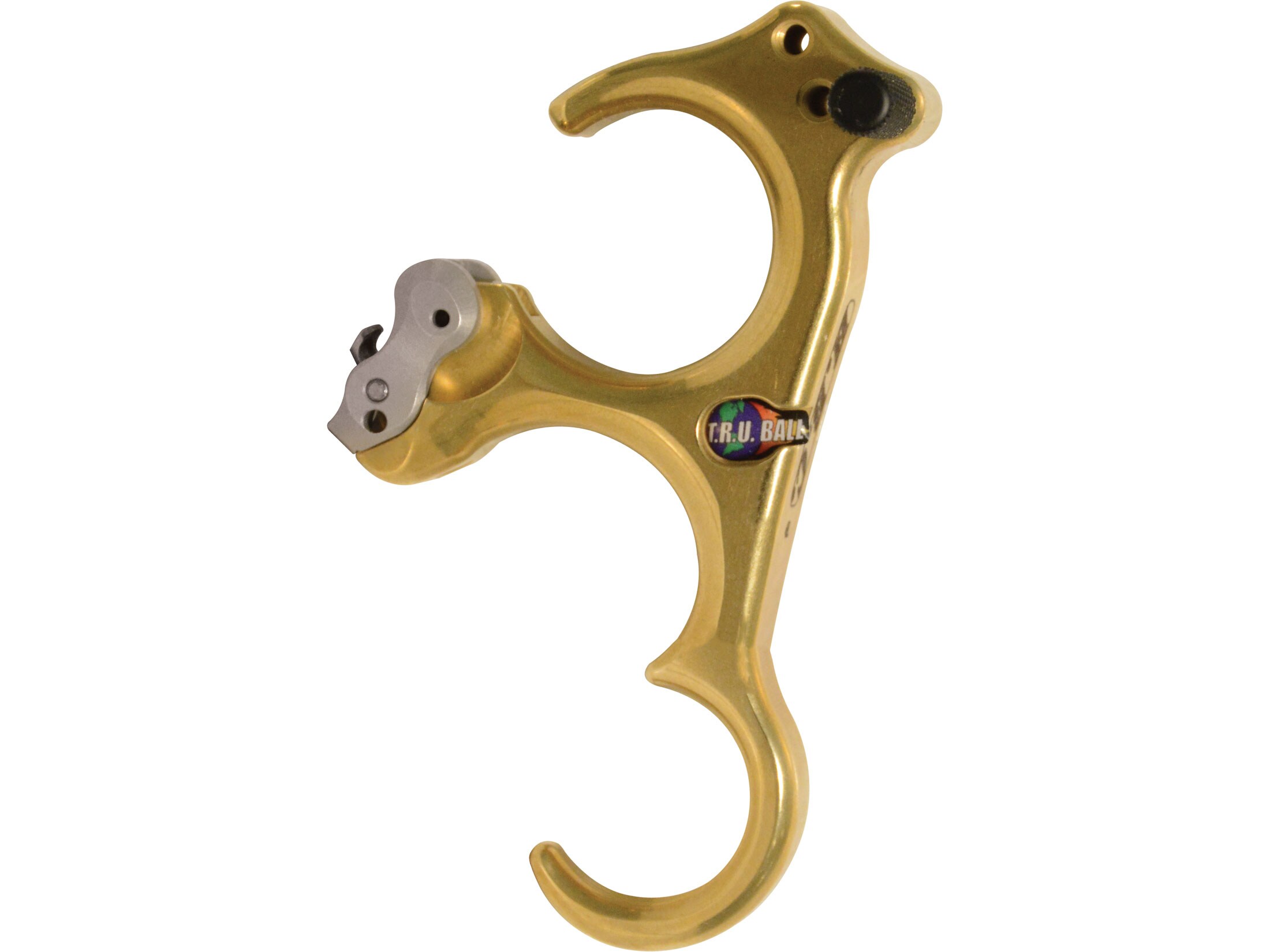 T.R.U. Ball HBC 3 Finger Handheld Bow Release Brass Medium