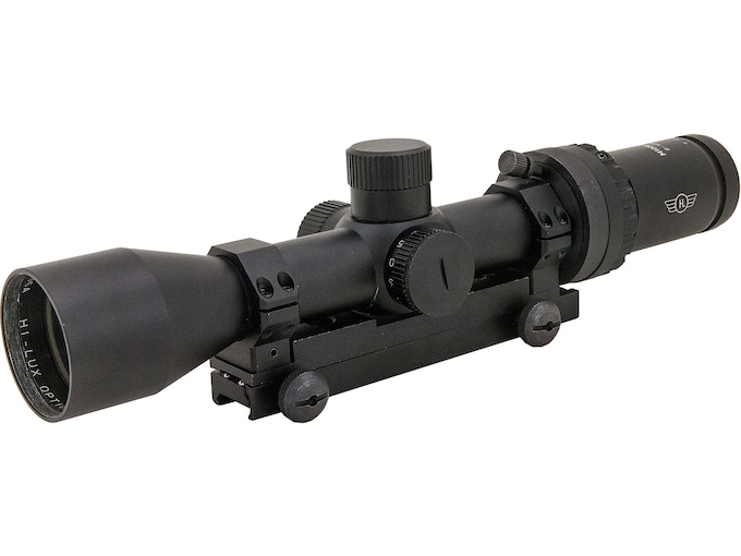 Leatherwood Hi-Lux ART M-1000-PRO Rifle Scope 2-10x 42mm Illuminated Green HR1 Reticle Matte Black