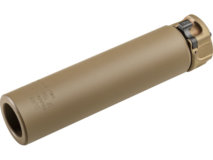 Surefire Inert Training Suppressor for Surefire SOCOM 5.56 Muzzle Devices Stainless Steel Cerakote Flat Dark Earth