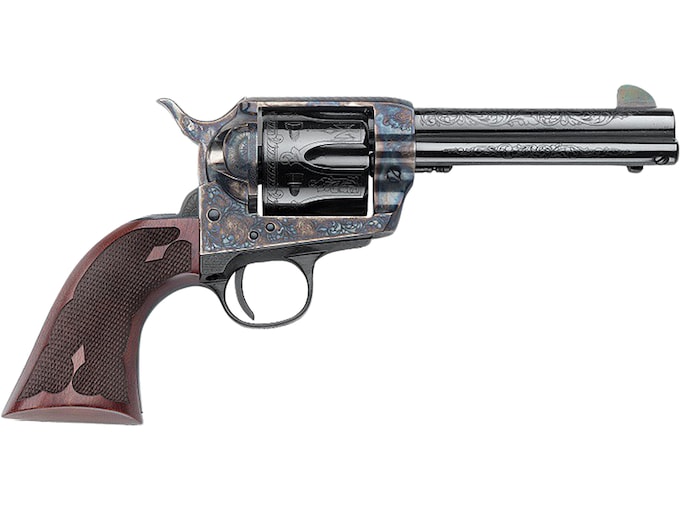Pietta Deluxe Grande Californian 45 Colt (Long Colt) Revolver 5.5″ Blued Barrel 6 Round Walnut Grip
