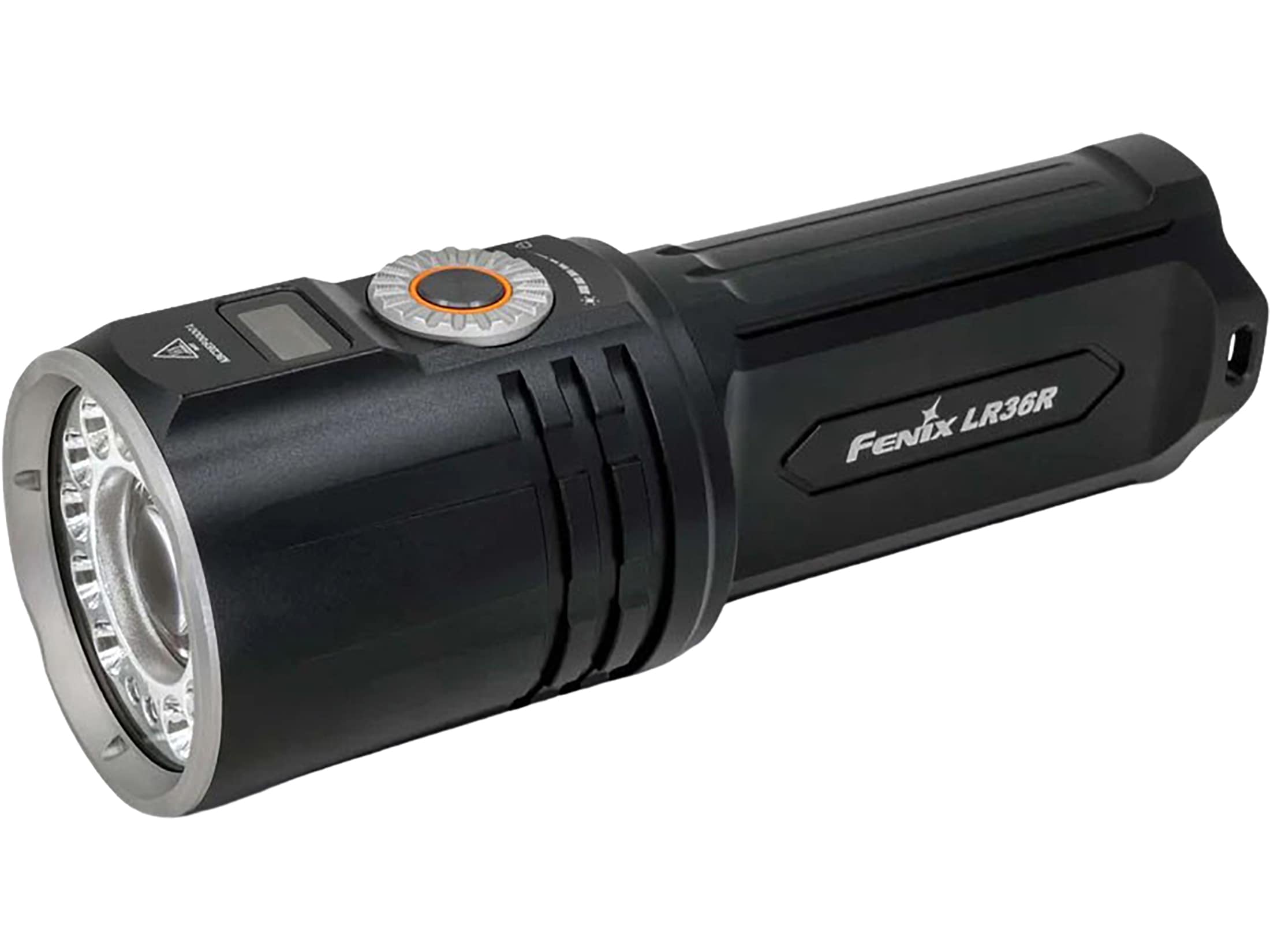 Fenix Lr36r Rechargeable Battery White Laser Flashlight Black