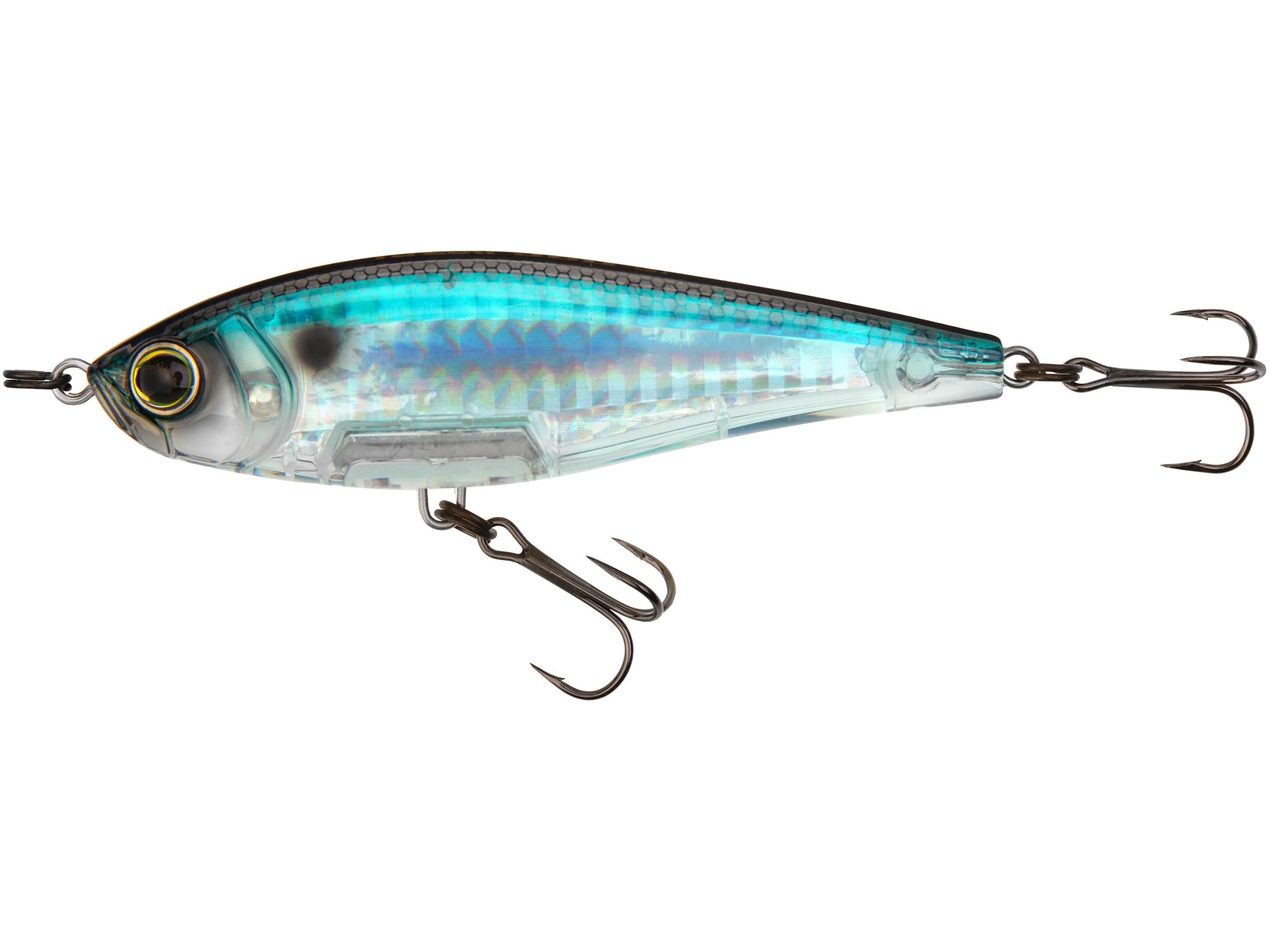 Yo-Zuri 3DB Twitchbait Topwater Ghost Pearl Shad 4.375