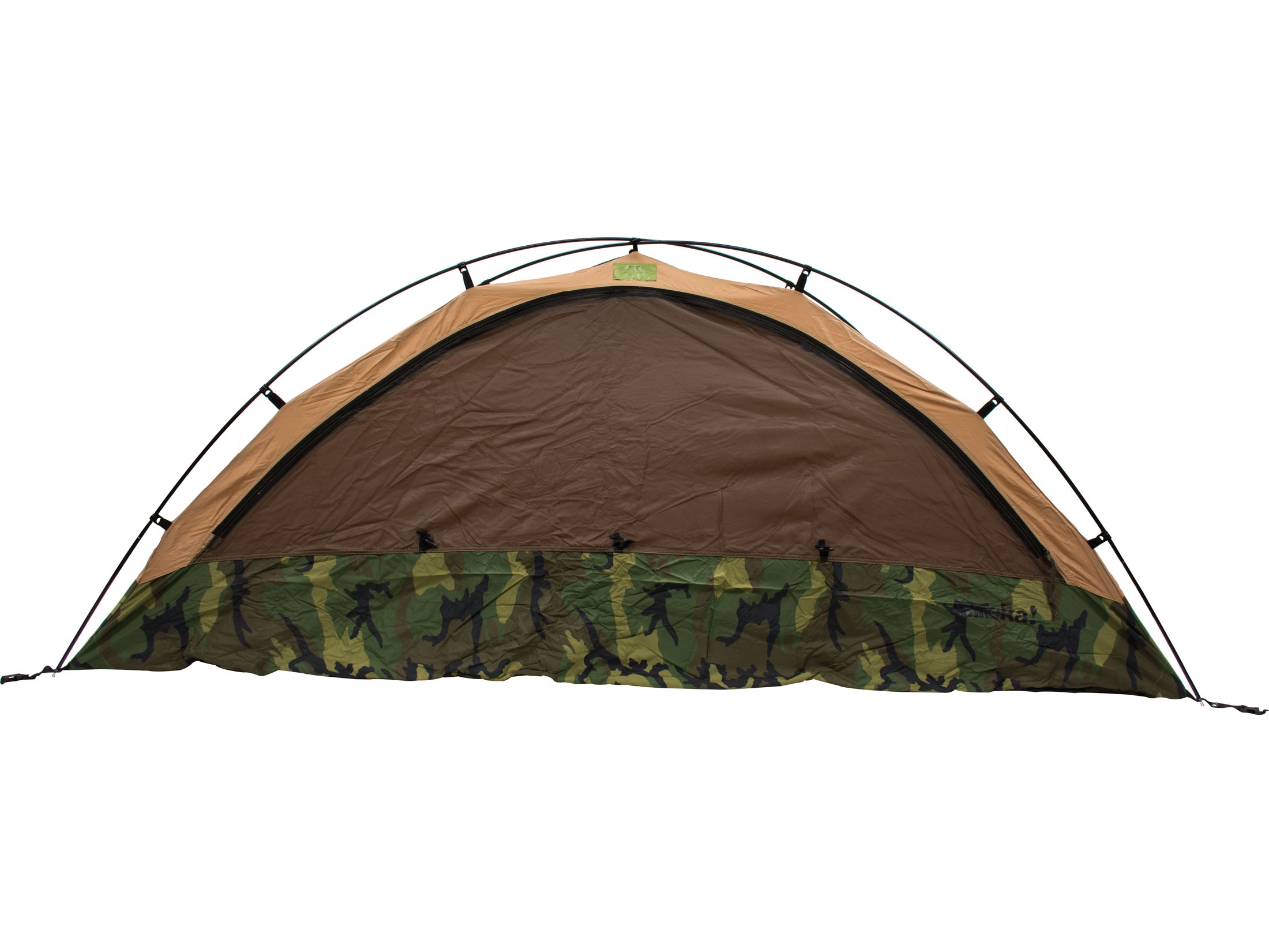 One Man Woodland Recon Tent Camo Military Army Camping Hiking Backpacking New 