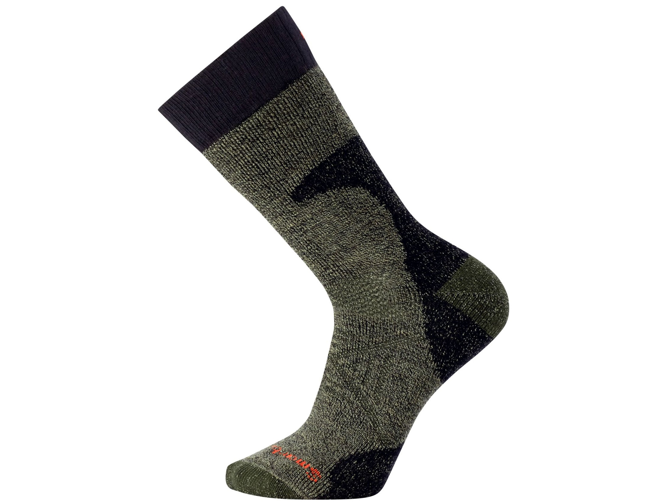 Smartwool Men's PhD Hunt Heavy Crew Socks Merino Wool/Nylon Black
