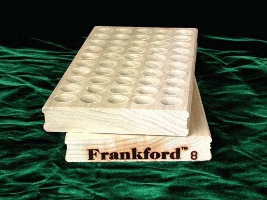 Frankford Arsenal Classic Wood Reloading Tray 8