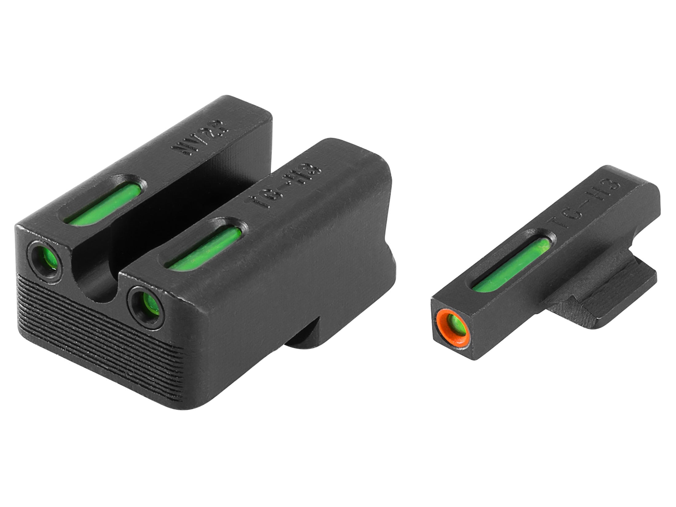 TRUGLO TFX Pro Sight Set 1911 Novak Cut .270 Height Front .450 Height