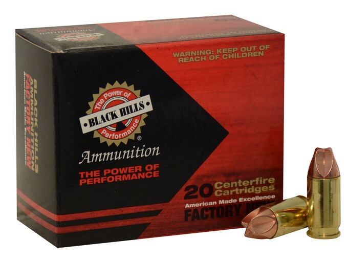 Black Hills HoneyBadger 380 ACP Ammo 60 Grain Lehigh Xtreme Defense Fluted Lead Free Box of 20