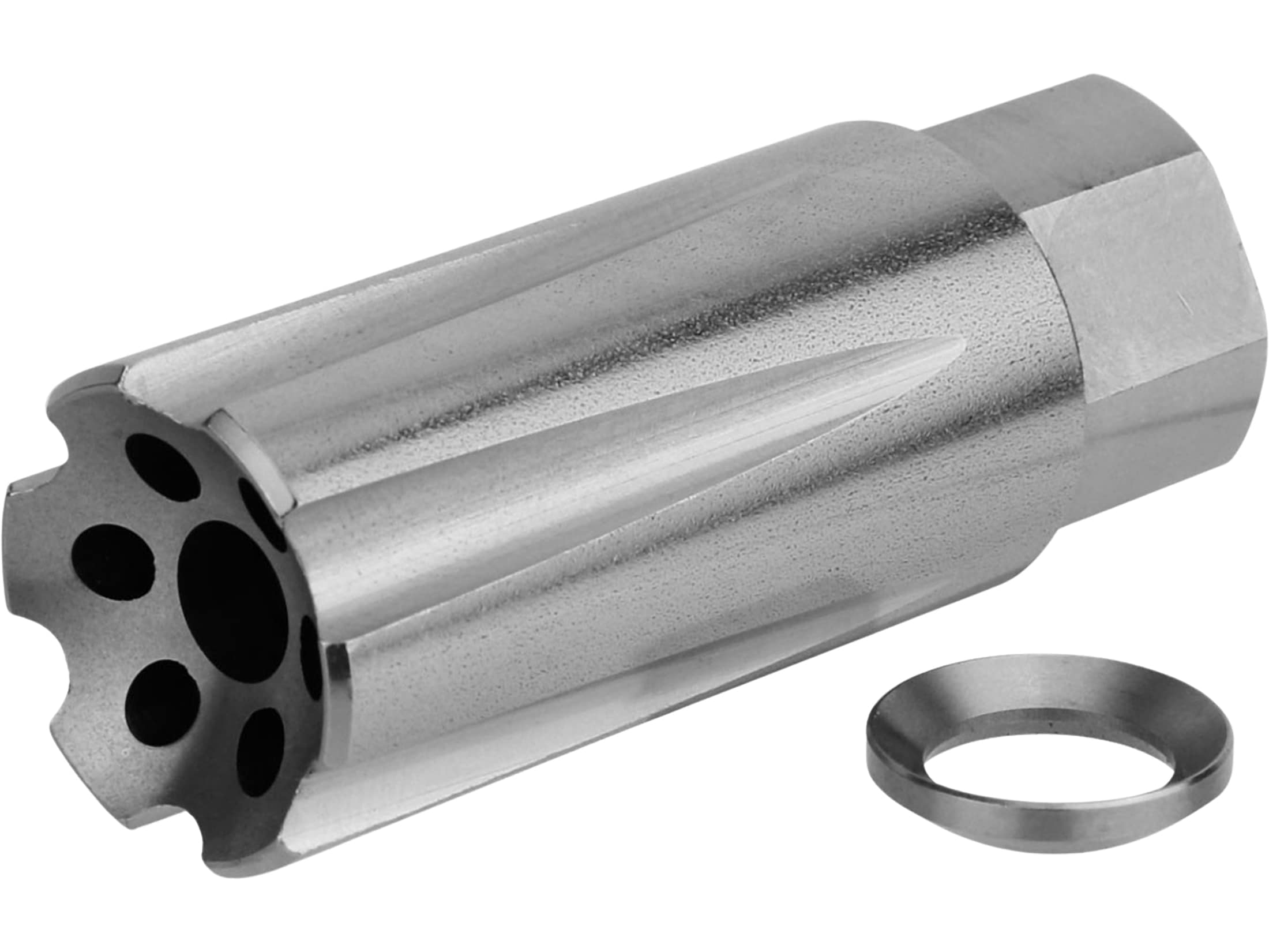 AR-STONER Linear Muzzle Brake 1/2-36 Thread AR-15 9mm Nitride