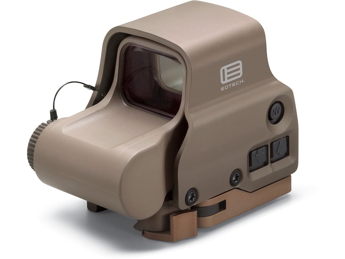EOTech EXPS3-2 Holographic Weapon Sight 68 MOA Circle with (2) 1 MOA Dots Reticle Tan CR123 Battery