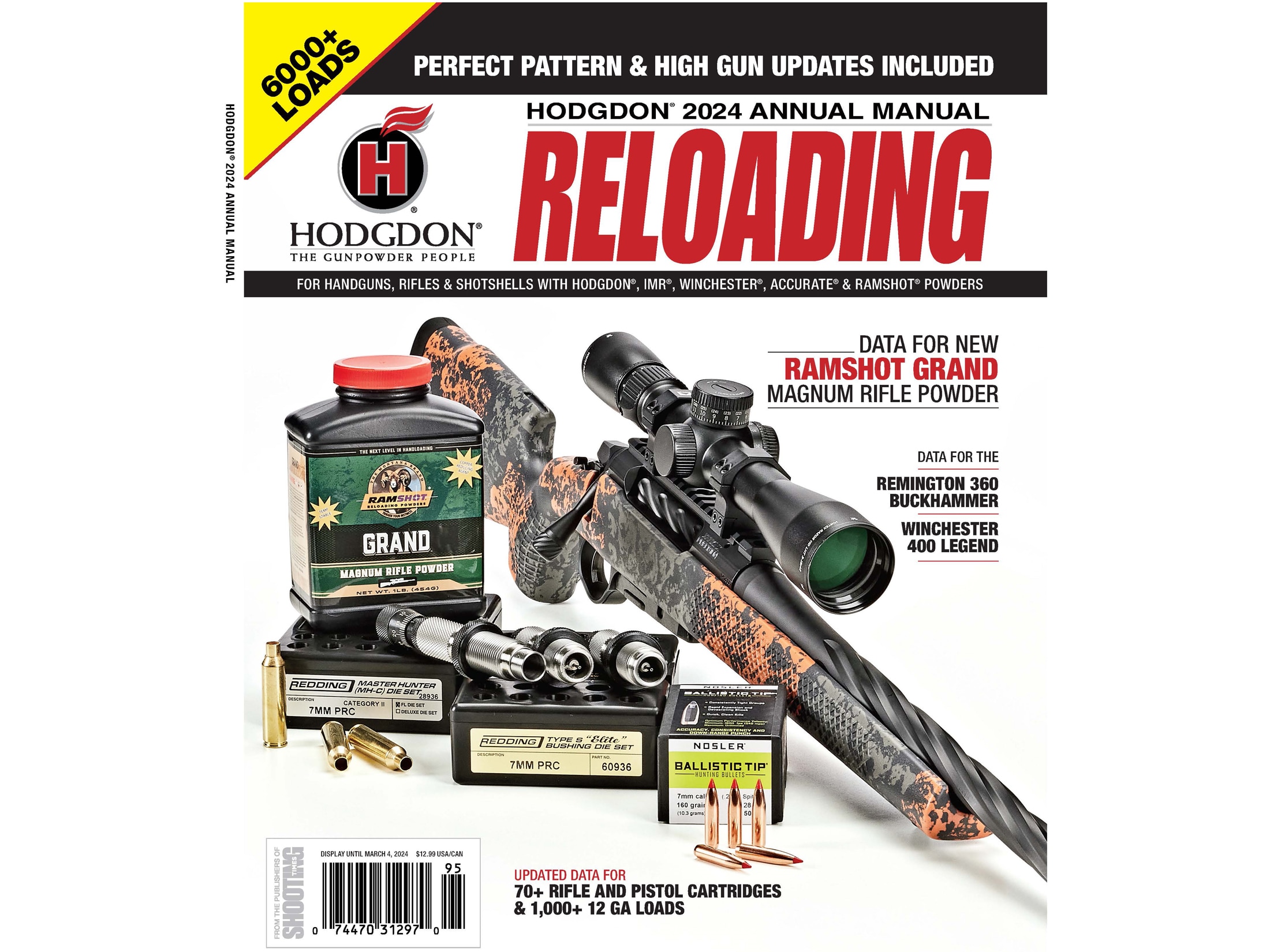 Hodgdon 2024 Annual Reloading Manual