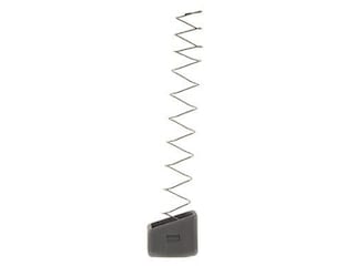 Arredondo Checkered Extended Magazine Base Pad +5 for Glock 20, 21 Nylon Black and 10% Extra Power Spring