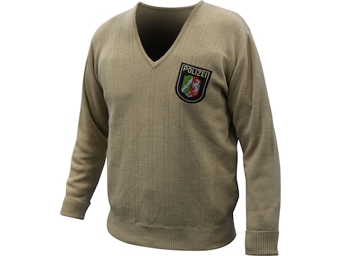 Military Surplus German Police Sweater V-Neck