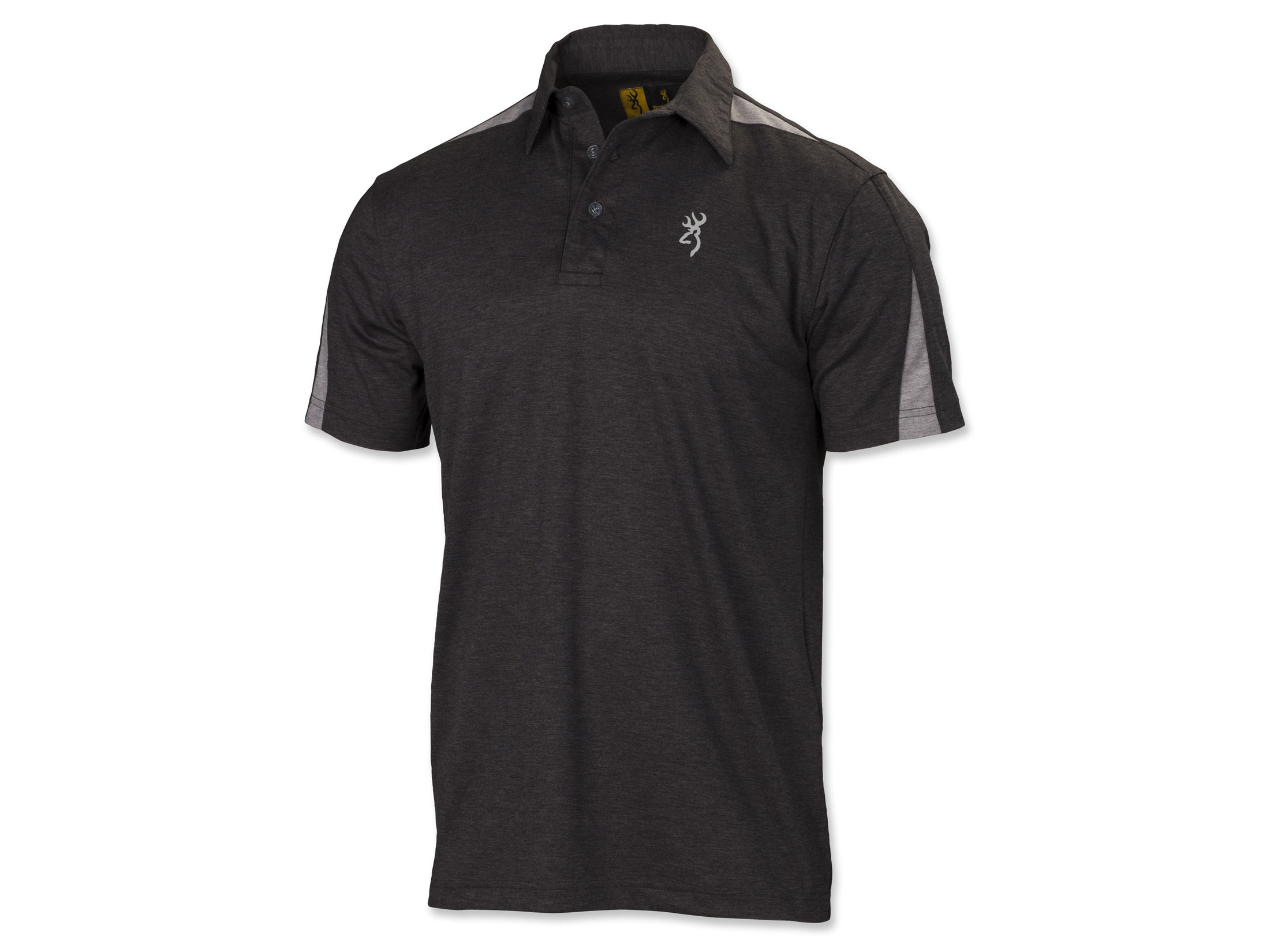 Browning Men's Highline Shooting Shirt Polo Short Sleeve Polyester