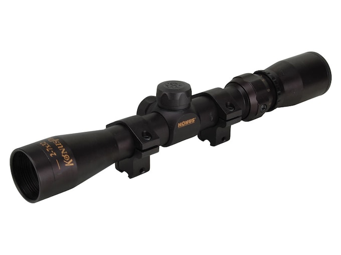 Konus Pro Rimfire Rifle Scope 2-7x 32mm 30-30 Reticle Matte Black