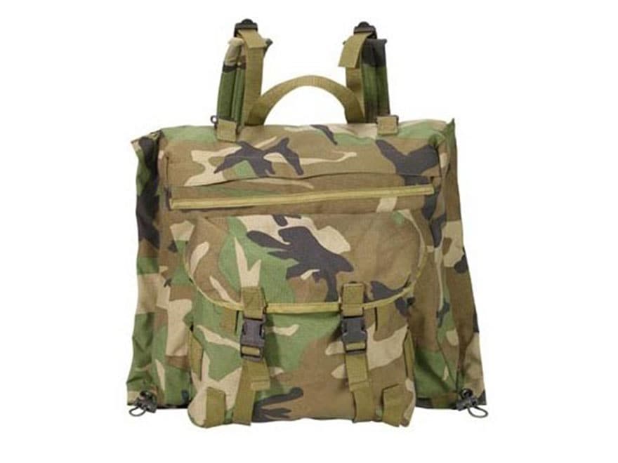 Military Surplus US Patrol Pack Woodland Camo