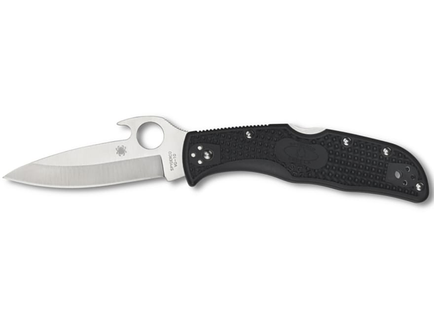 Spyderco Endela Emerson Opener Folding Knife 3.41 Leaf VG-10 Satin