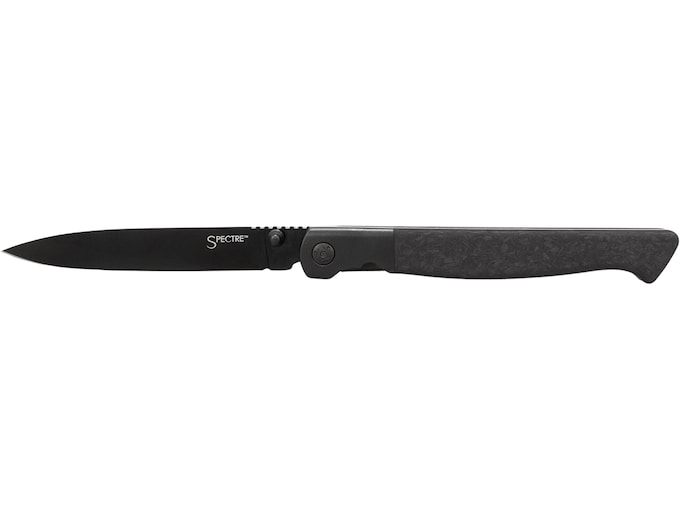 Cold Steel Spectre 60 Series Folding Knife 3.8″ Drop Point CPM 20CV Black Blade Carbon Fiber Handle