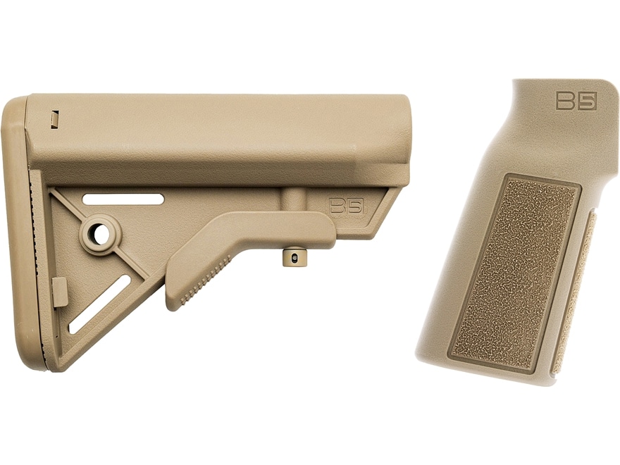 B5 Systems Bravo Collapsible AR-15 Stock with Type 22 Grip