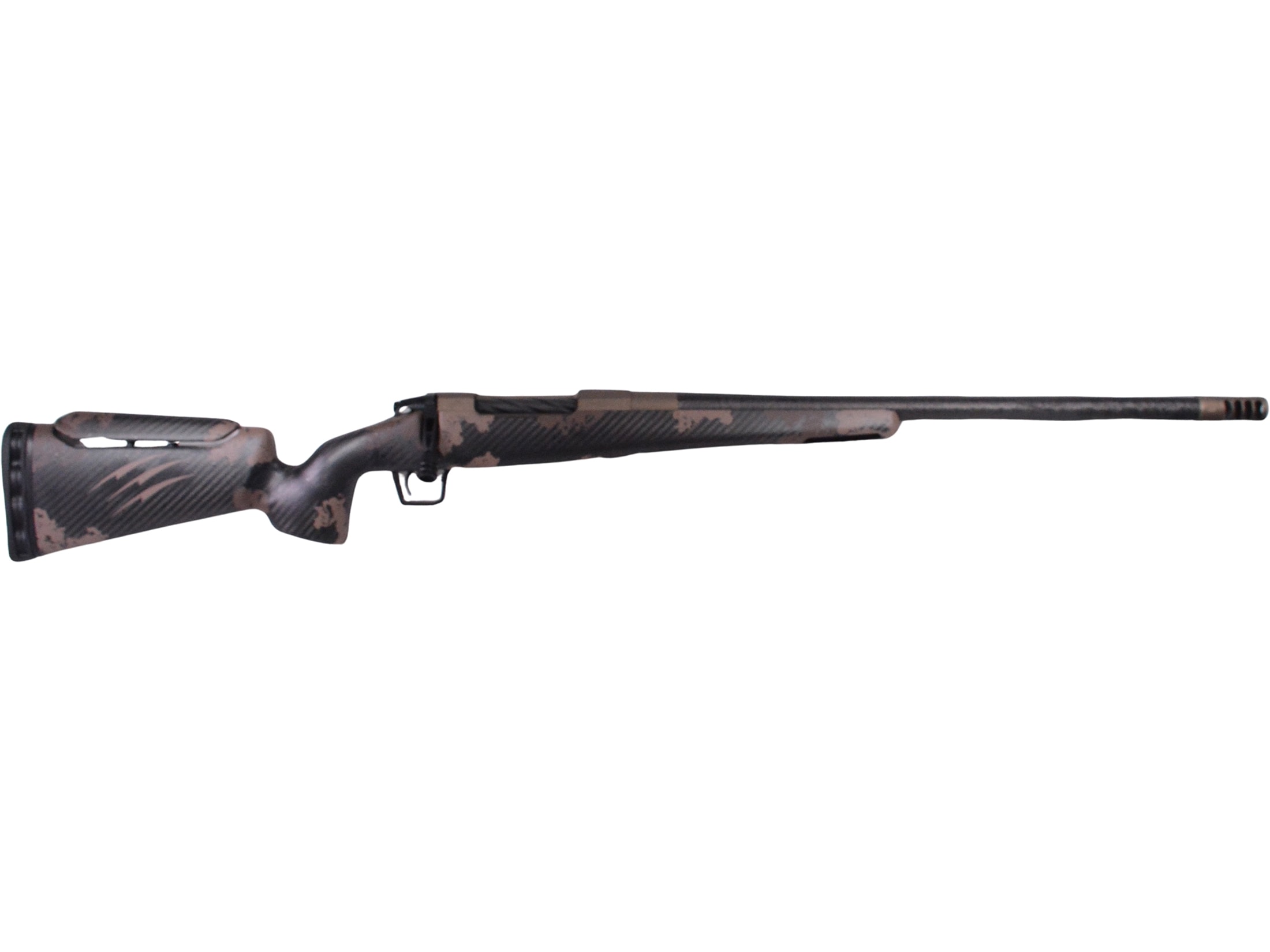 Fierce Firearms Carbon Rival FP Bolt Action Rifle 7mm Backcountry 24" Carbon Fiber Threaded Barrel Smoked Bronze Frame Sonora Adjustable Comb Stock