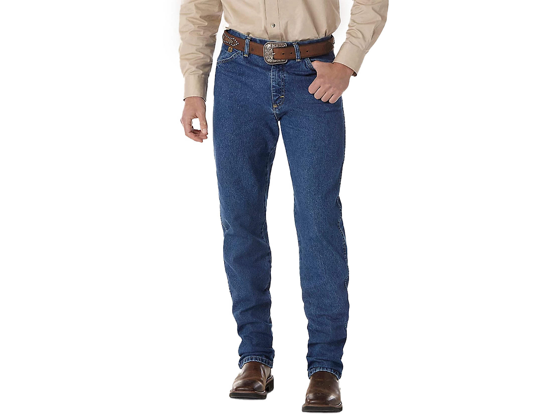 Wrangler Men's George Strait Cowboy Cut Original Jeans Heavyweight