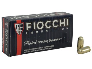 Fiocchi Shooting Dynamics Ammunition 9x18mm (9mm Makarov) 95 Grain Full Metal Jacket Case of 1000 (20 Boxes of 50)