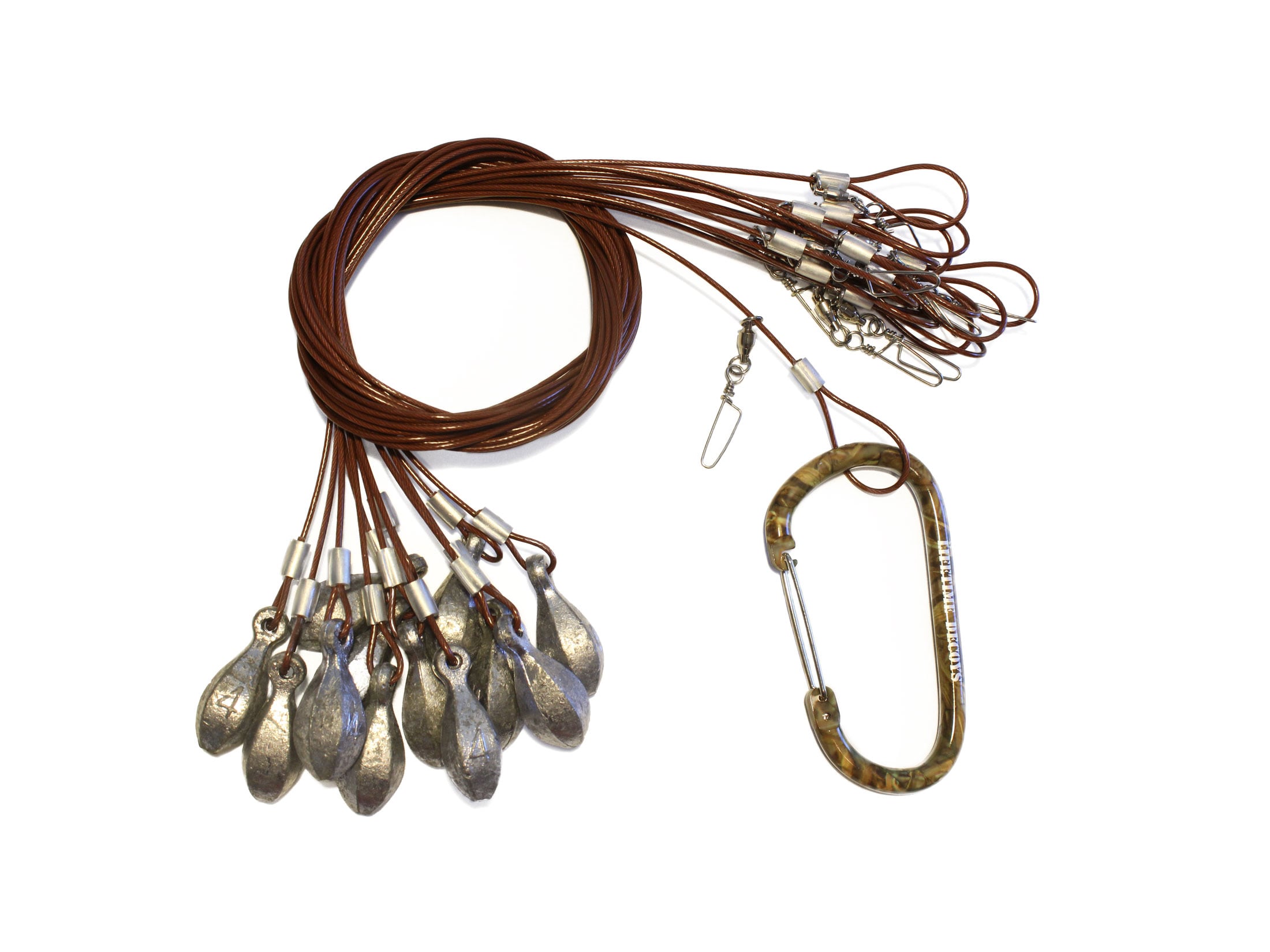 Lifetime Decoys Texas Rig Decoy Weight 48 4oz Lead Pack of 12