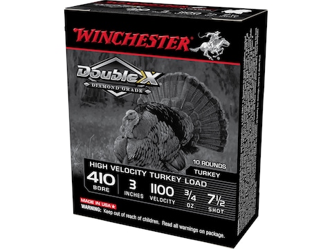 Winchester Double-X Diamond Grade Turkey Ammo 410 Bore 3 3/4oz #7-1/2