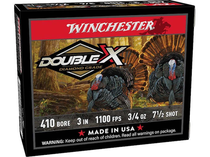 WIN DOUBLE X DG 410GA 3 3/4OZ #7.5 10/10