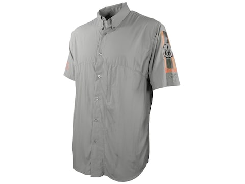 Beretta Men's Buzzi Shooting Short Sleeve Shirt Polyester