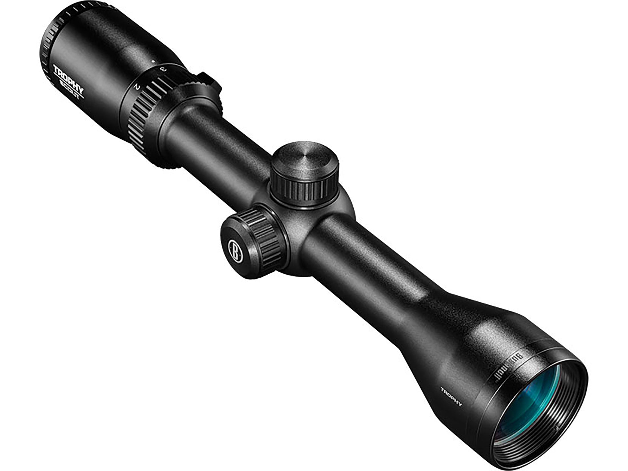 Bushnell Trophy Rifle Scope 2-7x 36mm Multi-X Reticle Scout Style with 8" Eye Relief Matte