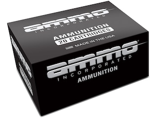Ammo Inc. 9mm Luger Ammo 115 Grain Jacketed Hollow Point Box of 20