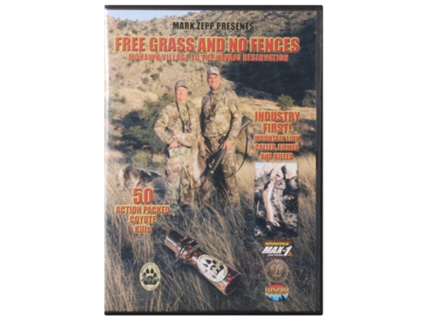 Zepp's Video Free Grass No Fences Predator Hunting DVD