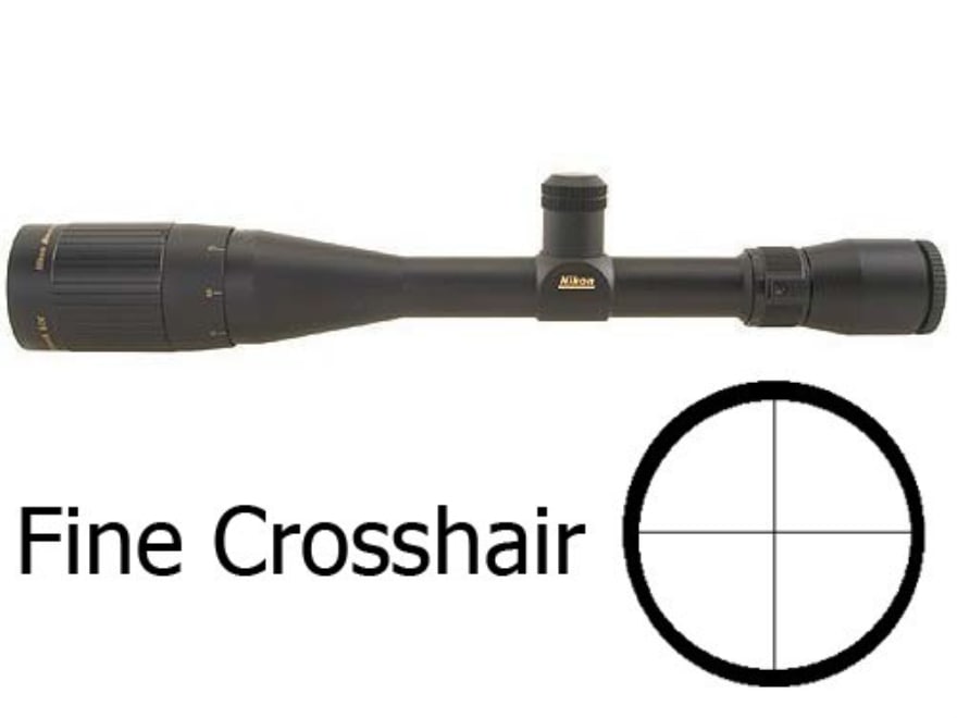 Nikon Monarch Rifle Scope 6.5-20x 44mm Adjustable Objective Fine