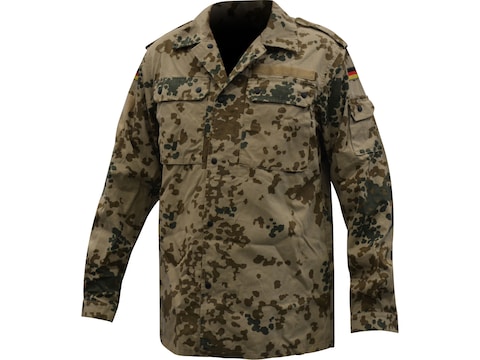 Military Surplus German Tropical Camo Field Shirt