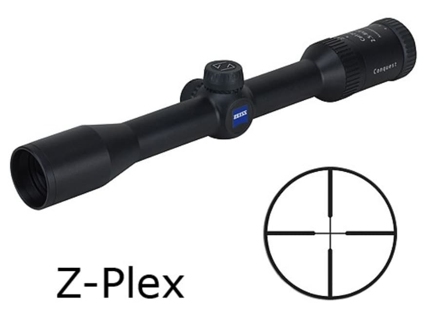 Zeiss MC Conquest Rifle Scope 2.5-8x 32mm Z-Plex Reticle Matte