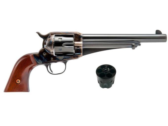 Cimarron Firearms 1875 45 ACP Revolver 7.5″ Blued Barrel 6 Round Walnut Grip with 45 ACP Cylinder